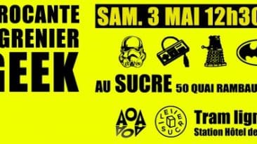 Vide grenier Geek