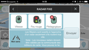 waze radar xy