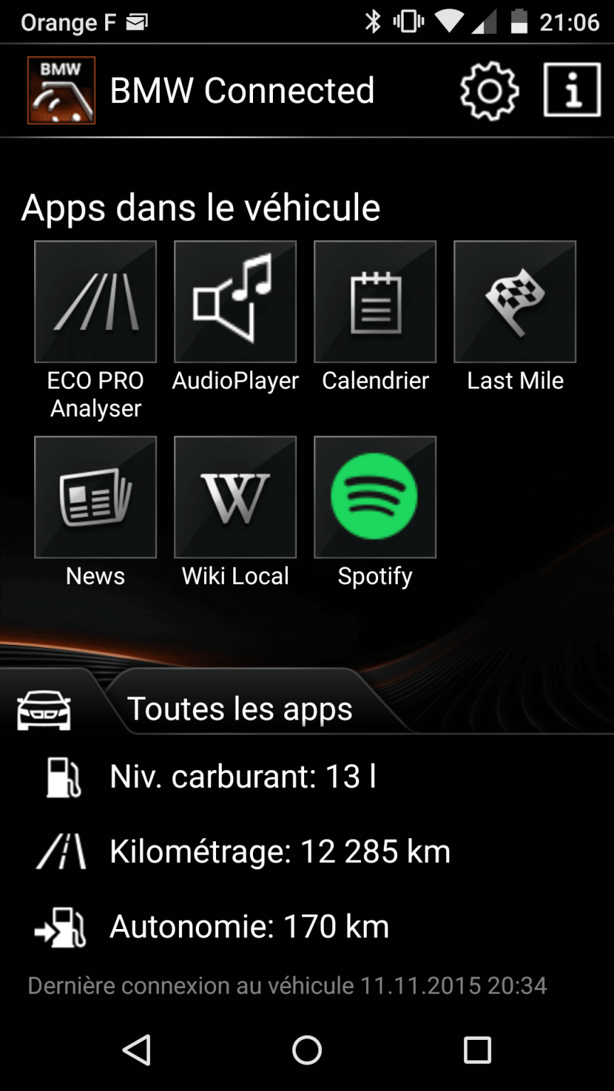 Spotify bmw connected