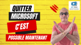 quitter microsoft