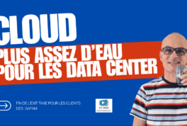 video thumbnail with bold white cloud text on blue and orange diagonal stripe man in striped shirt holding a glass on the right